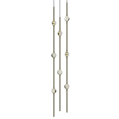 Sonne Constellation 6" Wide Beaded Chandelier - Zelno Lighting