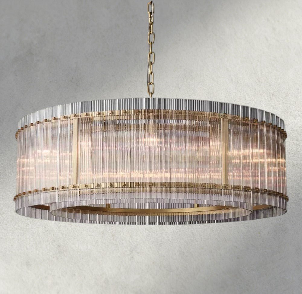 Sun Marco Round Chandelier 22", 37", 48", 60" - Zelno Lighting