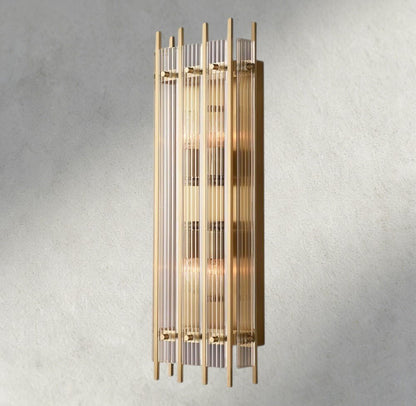 Sun Merca Grand Rectangular Sconce - Zelno Lighting