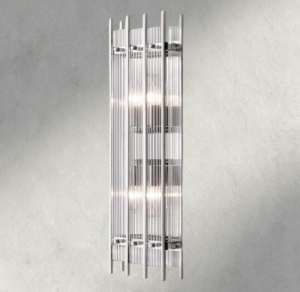 Sun Merca Grand Rectangular Sconce - Zelno Lighting