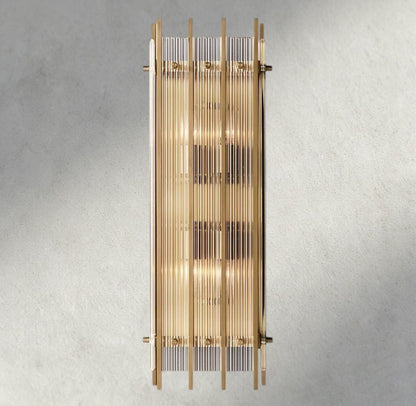 Sun Merca Grand Rectangular Sconce - Zelno Lighting