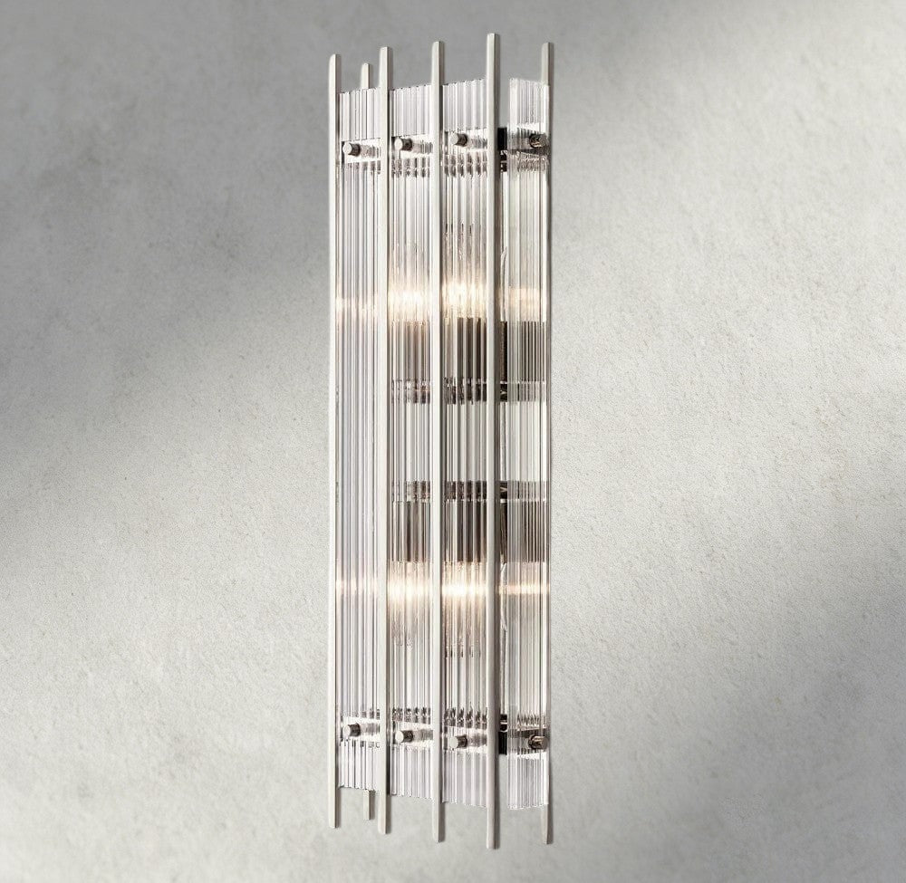 Sun Merca Grand Rectangular Sconce - Zelno Lighting