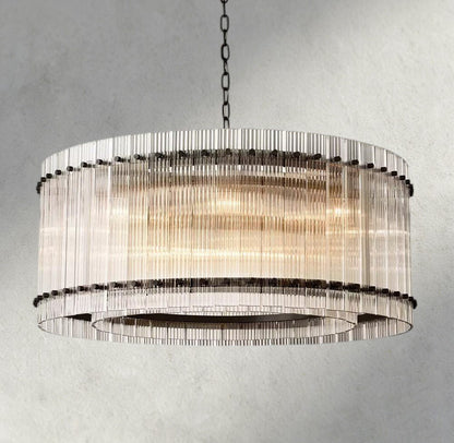 Sun Merca Round Chandelier 22", 37", 48", 60" - Zelno Lighting