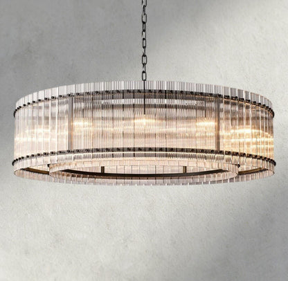 Sun Merca Round Chandelier 22", 37", 48", 60" - Zelno Lighting