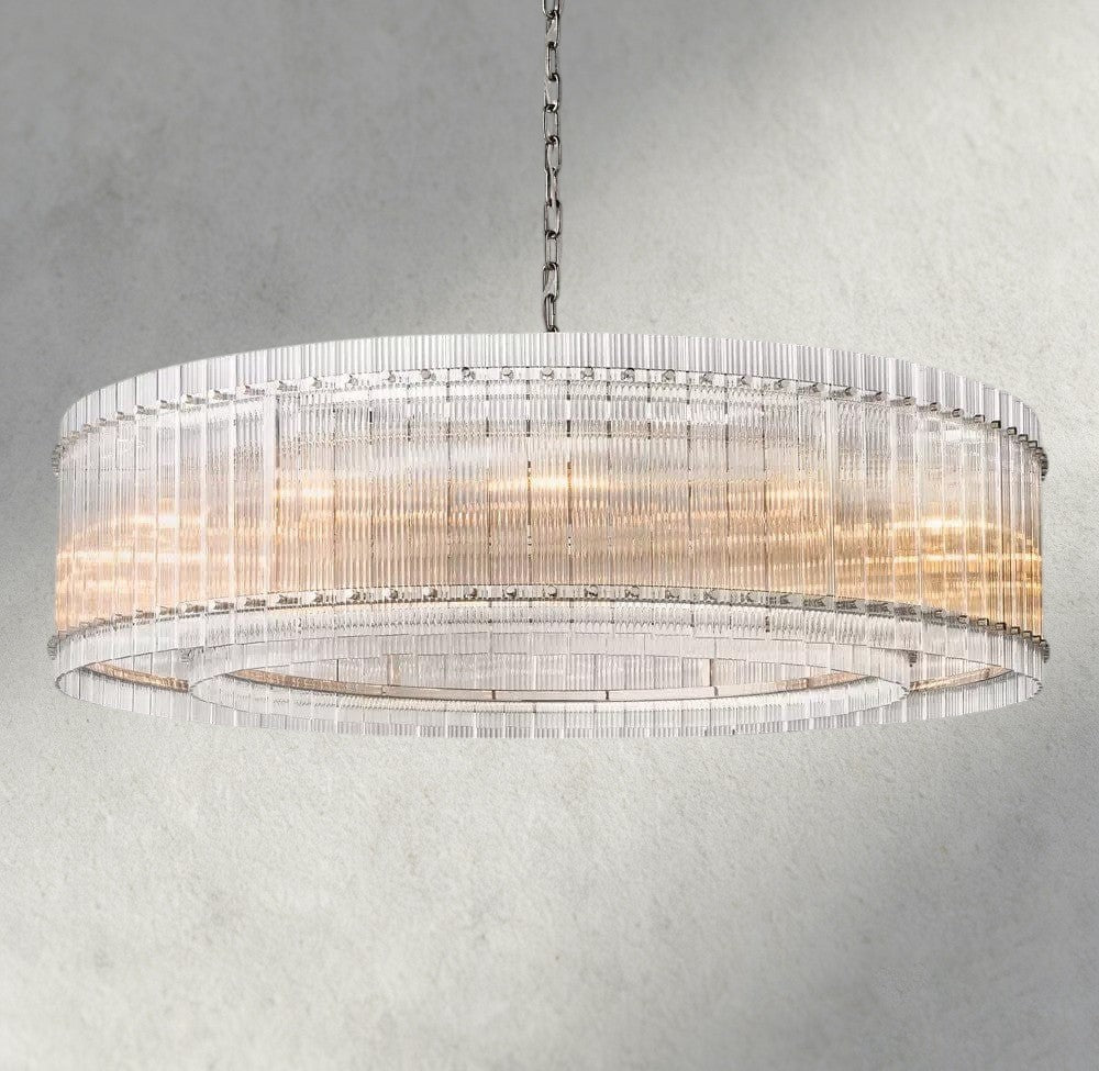Sun Merca Round Chandelier 22", 37", 48", 60" - Zelno Lighting