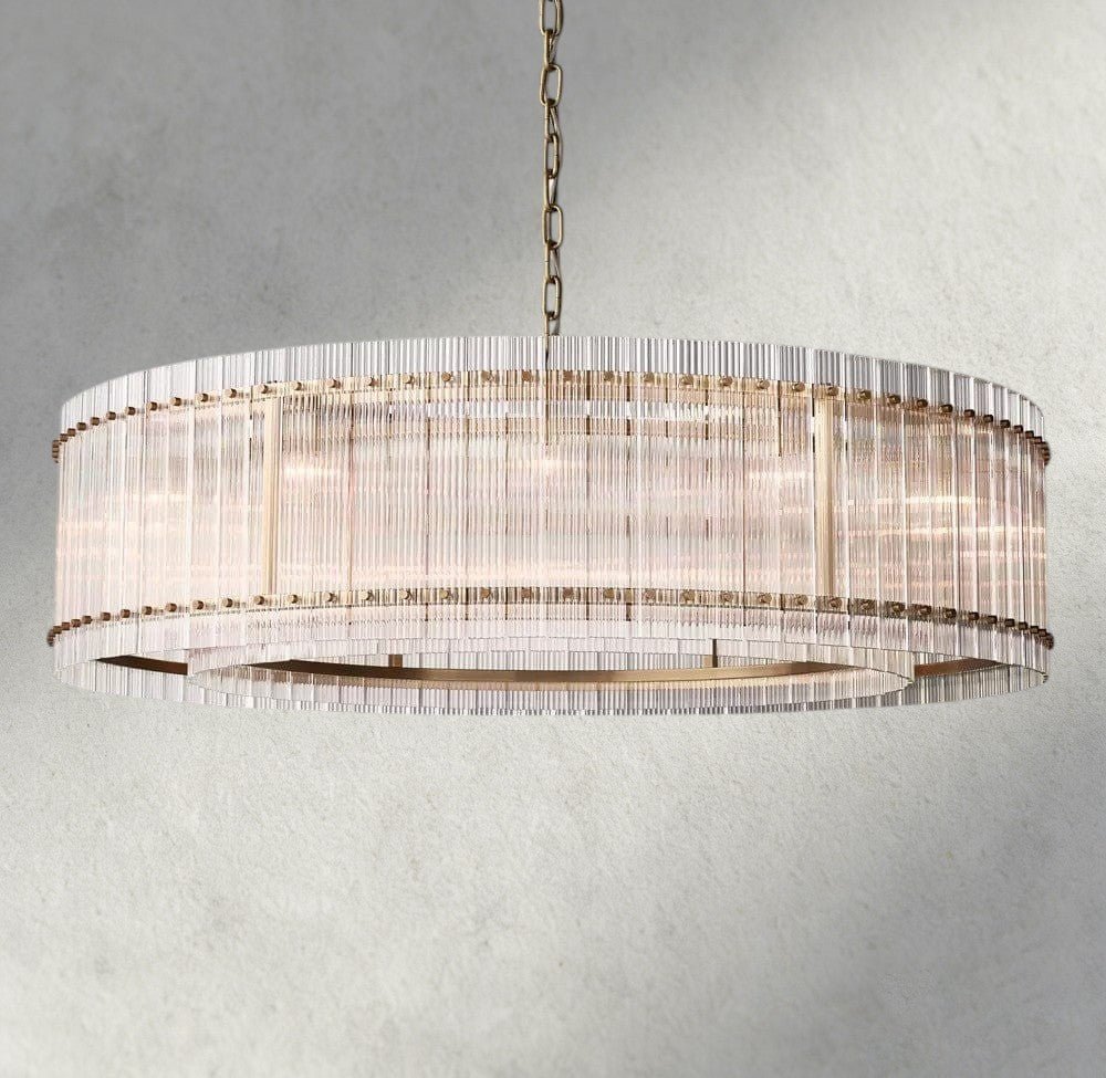 Sun Merca Round Chandelier 22", 37", 48", 60" - Zelno Lighting