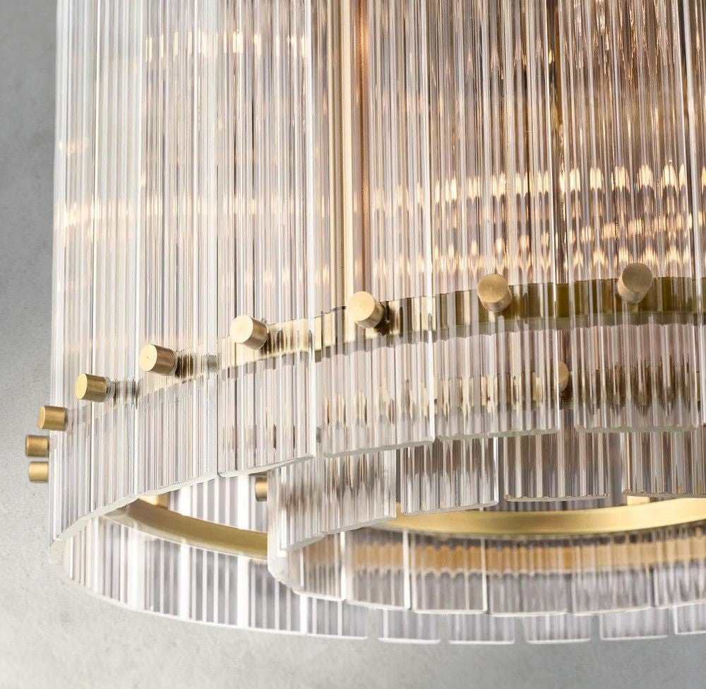 Sun Merca Round Chandelier 22", 37", 48", 60" - Zelno Lighting