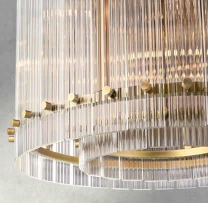 Sun Merca Round Chandelier 22", 37", 48", 60" - Zelno Lighting