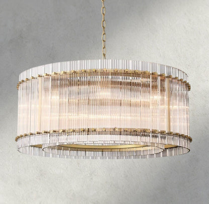 Sun Merca Round Chandelier 22", 37", 48", 60" - Zelno Lighting