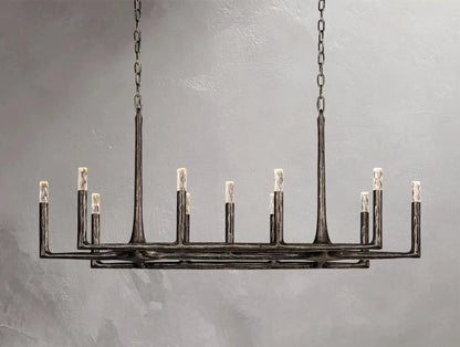 Thadria Linear Chandelier - Zelno Lighting