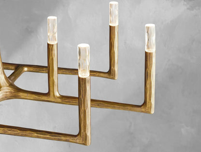 Thadria Linear Chandelier - Zelno Lighting