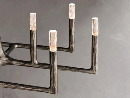 Thadria Linear Chandelier - Zelno Lighting