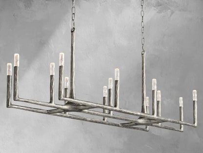 Thadria Linear Chandelier - Zelno Lighting