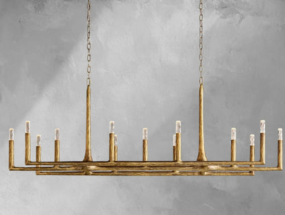 Thadria Linear Chandelier - Zelno Lighting