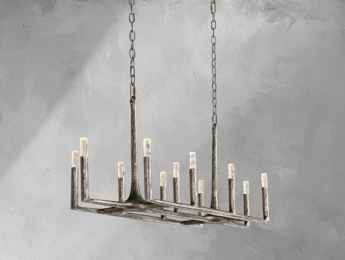 Thadria Linear Chandelier - Zelno Lighting
