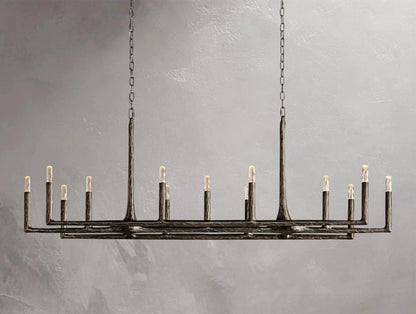 Thadria Linear Chandelier - Zelno Lighting
