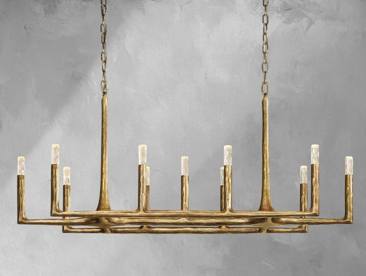 Thadria Linear Chandelier - Zelno Lighting
