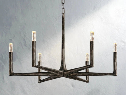 Thadria Round Chandelier - Zelno Lighting