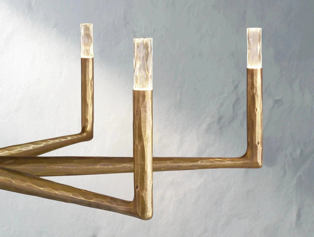 Thadria Round Chandelier - Zelno Lighting