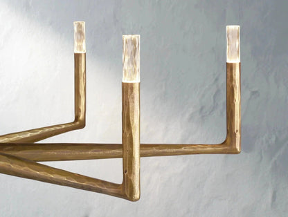 Thadria Round Chandelier - Zelno Lighting