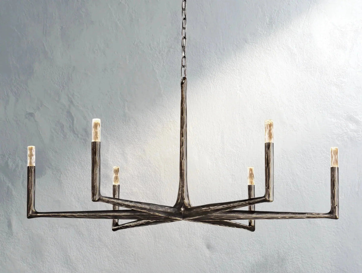 Thadria Round Chandelier - Zelno Lighting