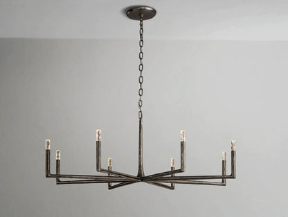 Thadria Round Chandelier - Zelno Lighting
