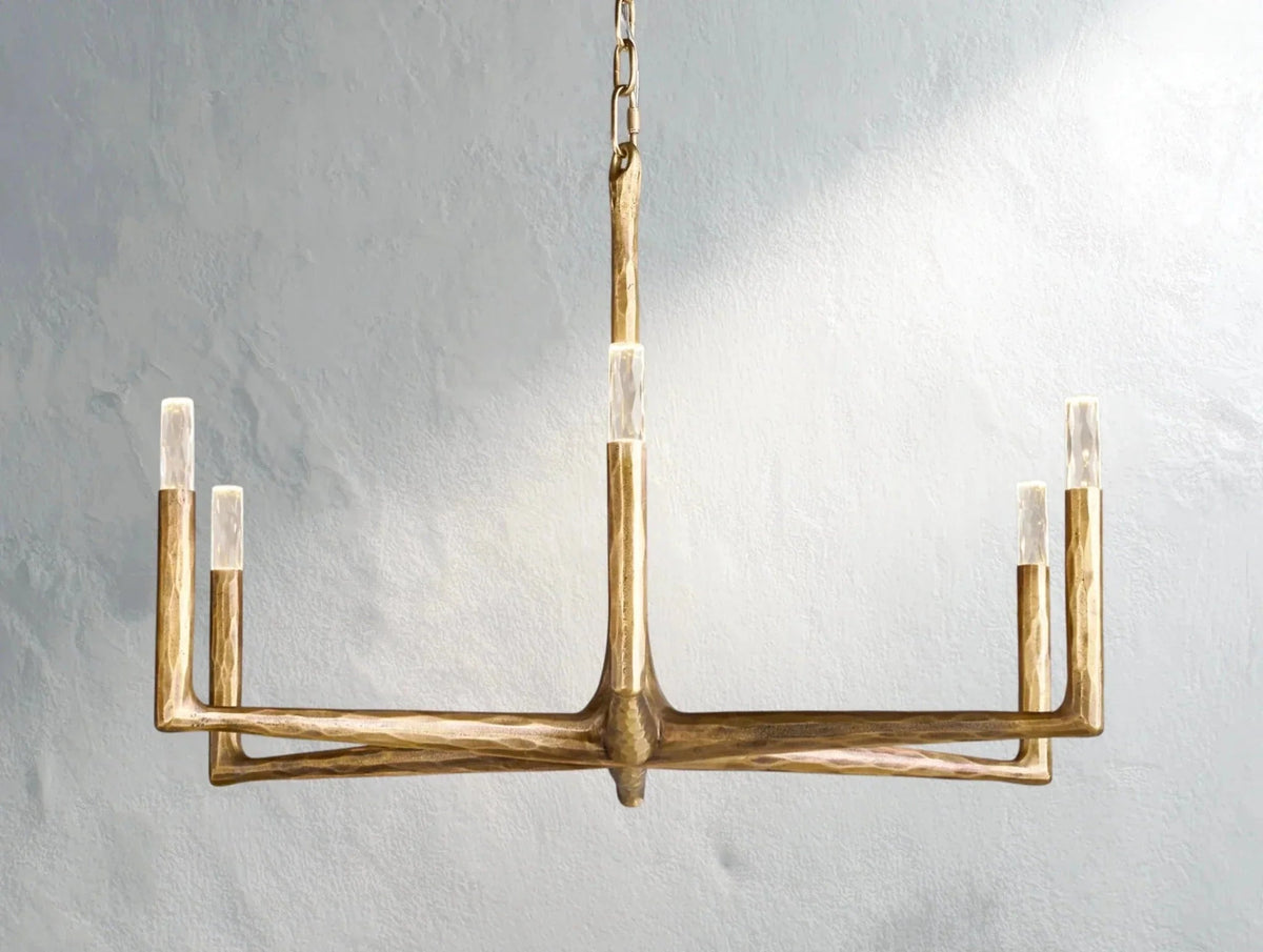 Thadria Round Chandelier - Zelno Lighting