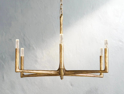 Thadria Round Chandelier - Zelno Lighting