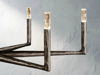 Thadria Round Chandelier - Zelno Lighting