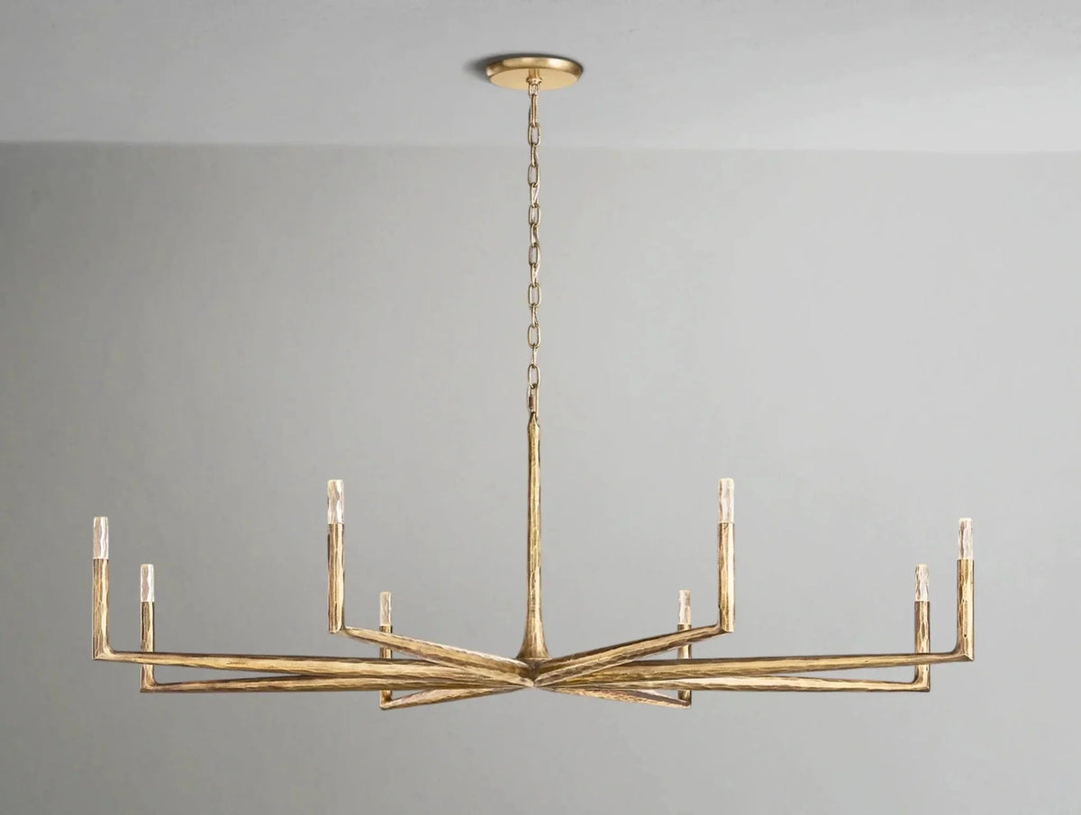 Thadria Round Chandelier - Zelno Lighting