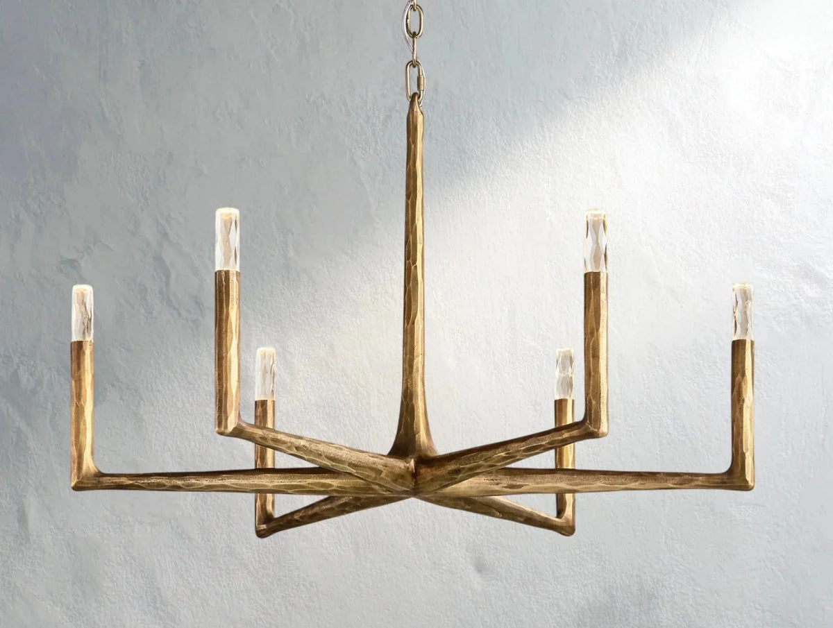 Thadria Round Chandelier - Zelno Lighting