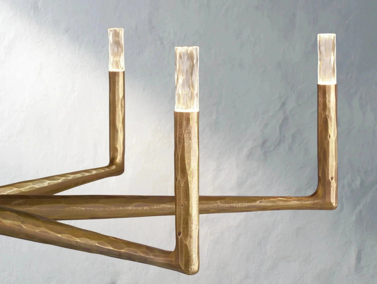 Thadria Round Chandelier - Zelno Lighting