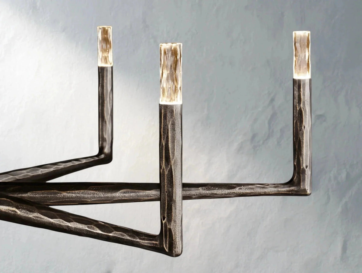Thadria Round Chandelier - Zelno Lighting