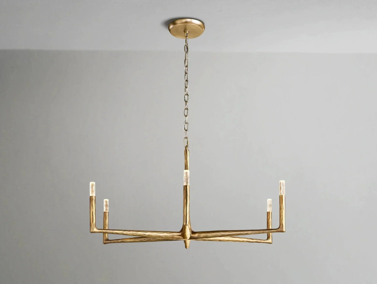 Thadria Round Chandelier - Zelno Lighting