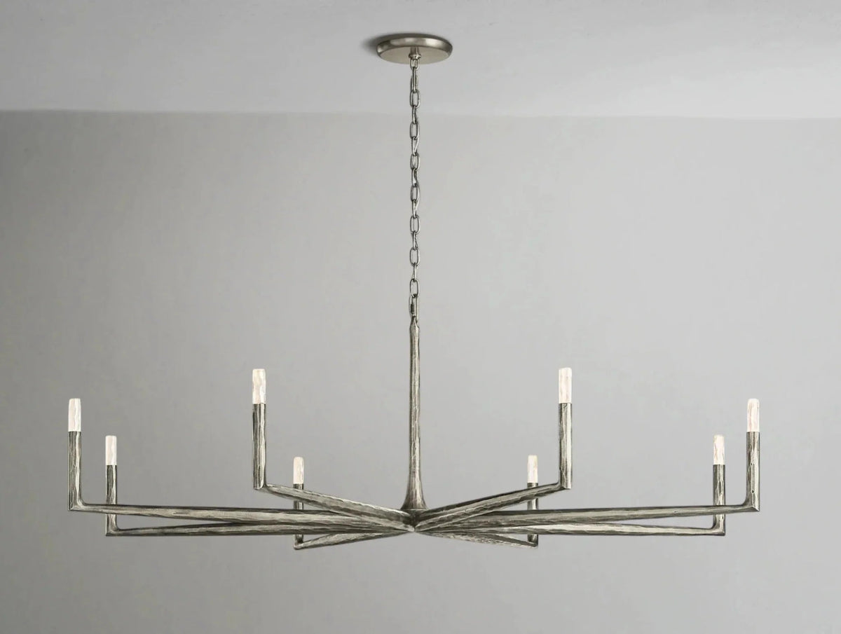 Thadria Round Chandelier - Zelno Lighting