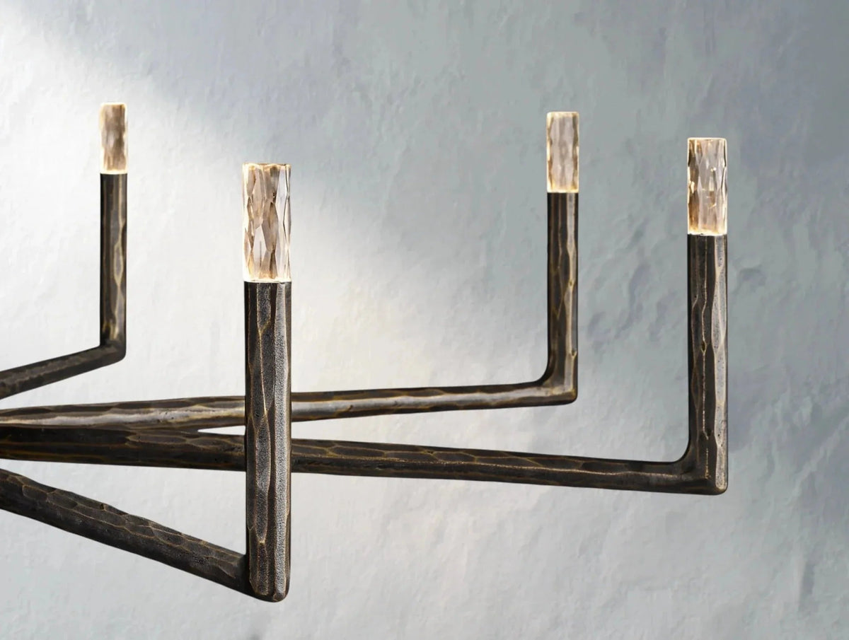 Thadria Round Chandelier - Zelno Lighting