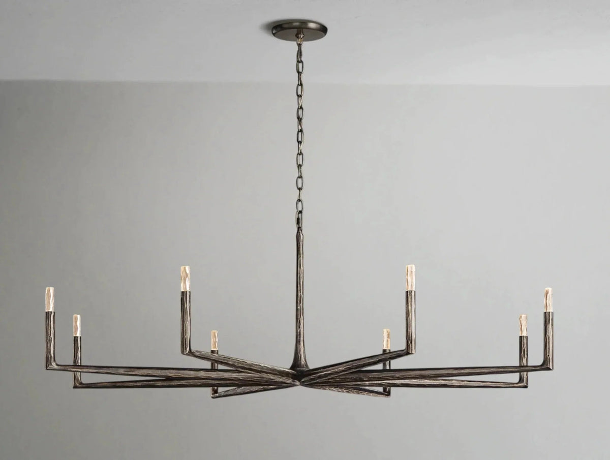 Thadria Round Chandelier - Zelno Lighting