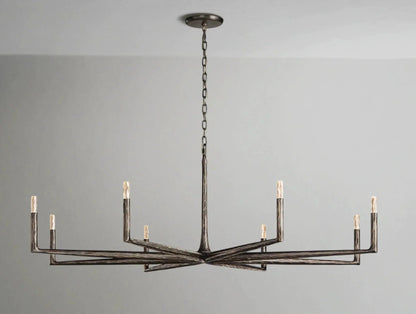 Thadria Round Chandelier - Zelno Lighting