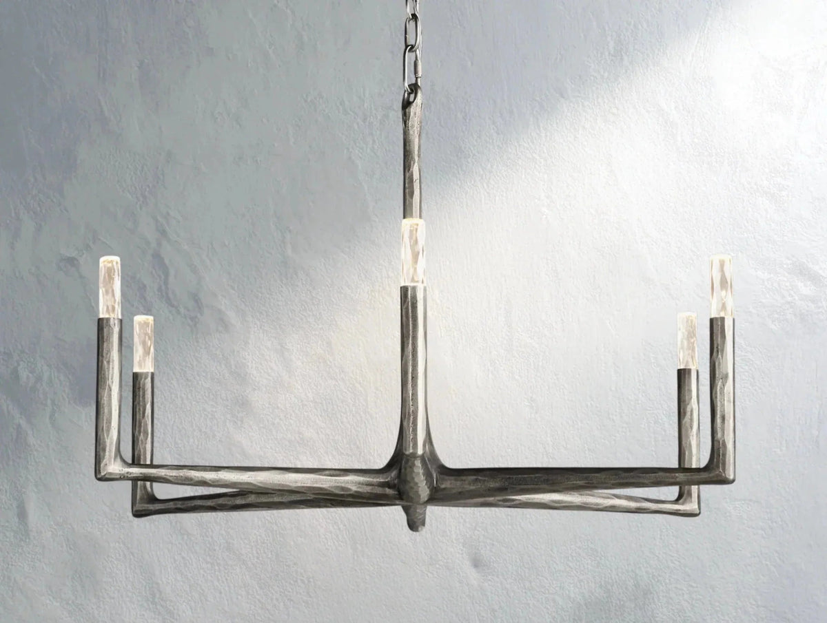 Thadria Round Chandelier - Zelno Lighting