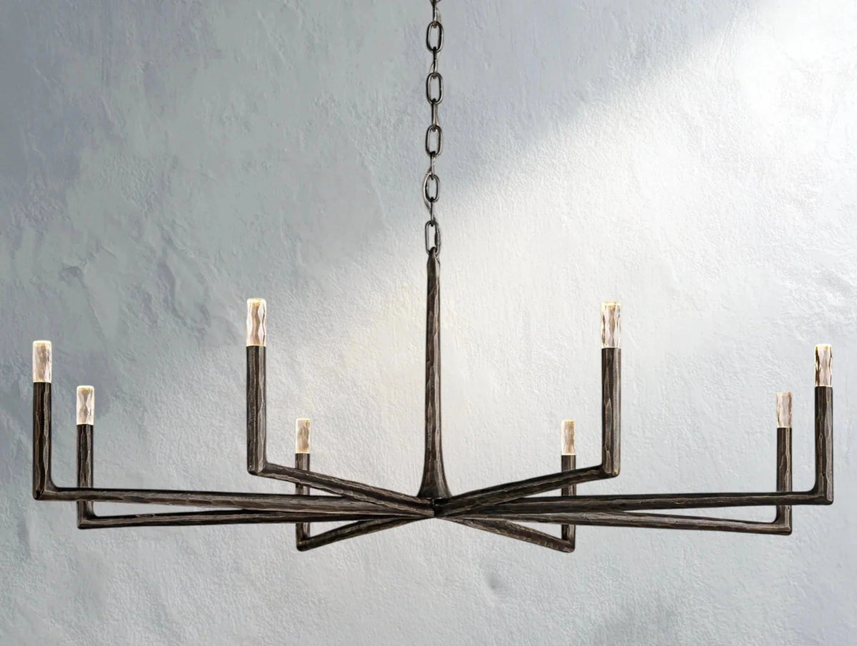 Thadria Round Chandelier - Zelno Lighting