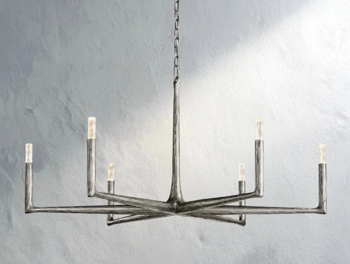 Thadria Round Chandelier - Zelno Lighting