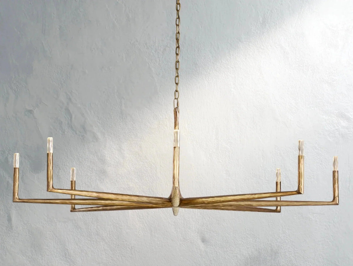 Thadria Round Chandelier - Zelno Lighting