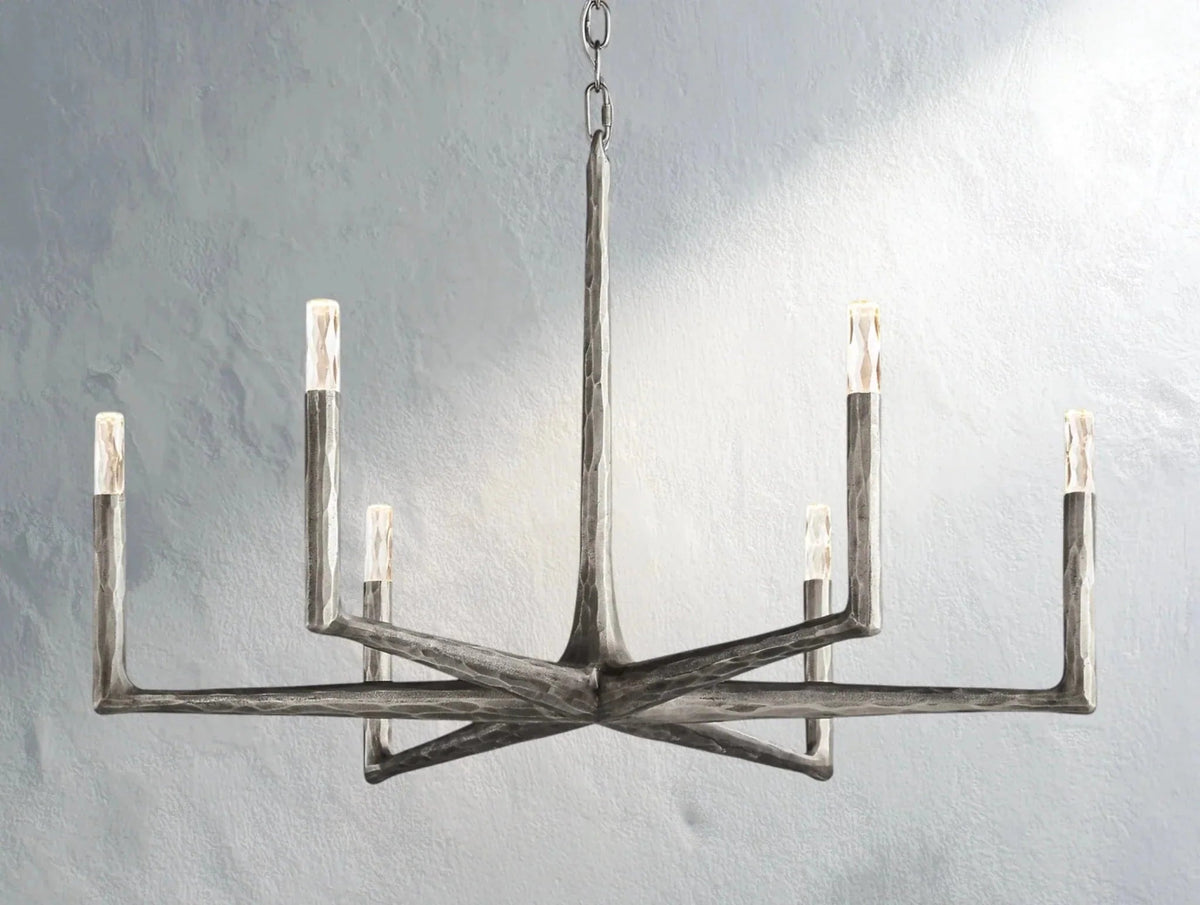 Thadria Round Chandelier - Zelno Lighting