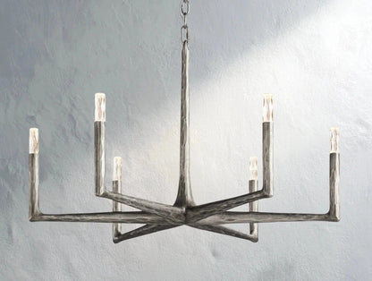 Thadria Round Chandelier - Zelno Lighting
