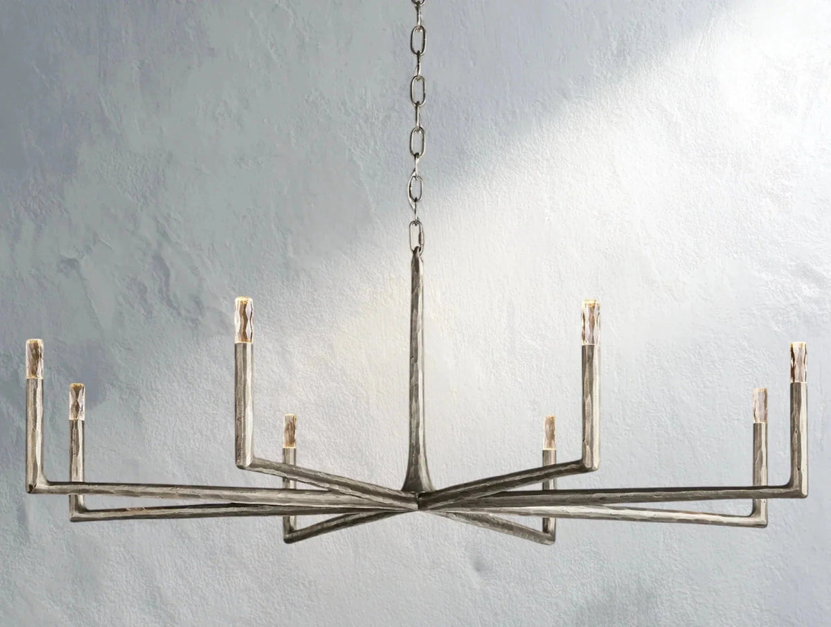 Thadria Round Chandelier - Zelno Lighting