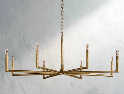 Thadria Round Chandelier - Zelno Lighting