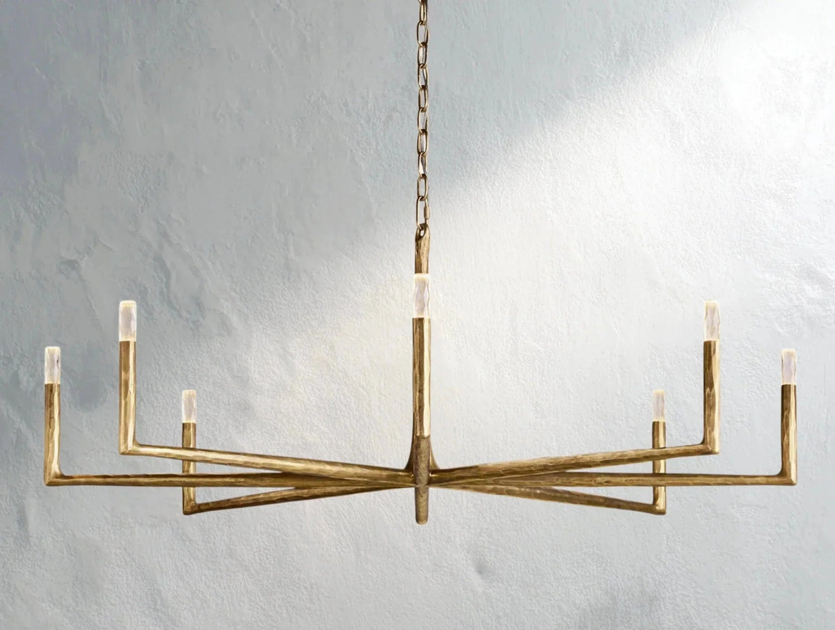 Thadria Round Chandelier - Zelno Lighting