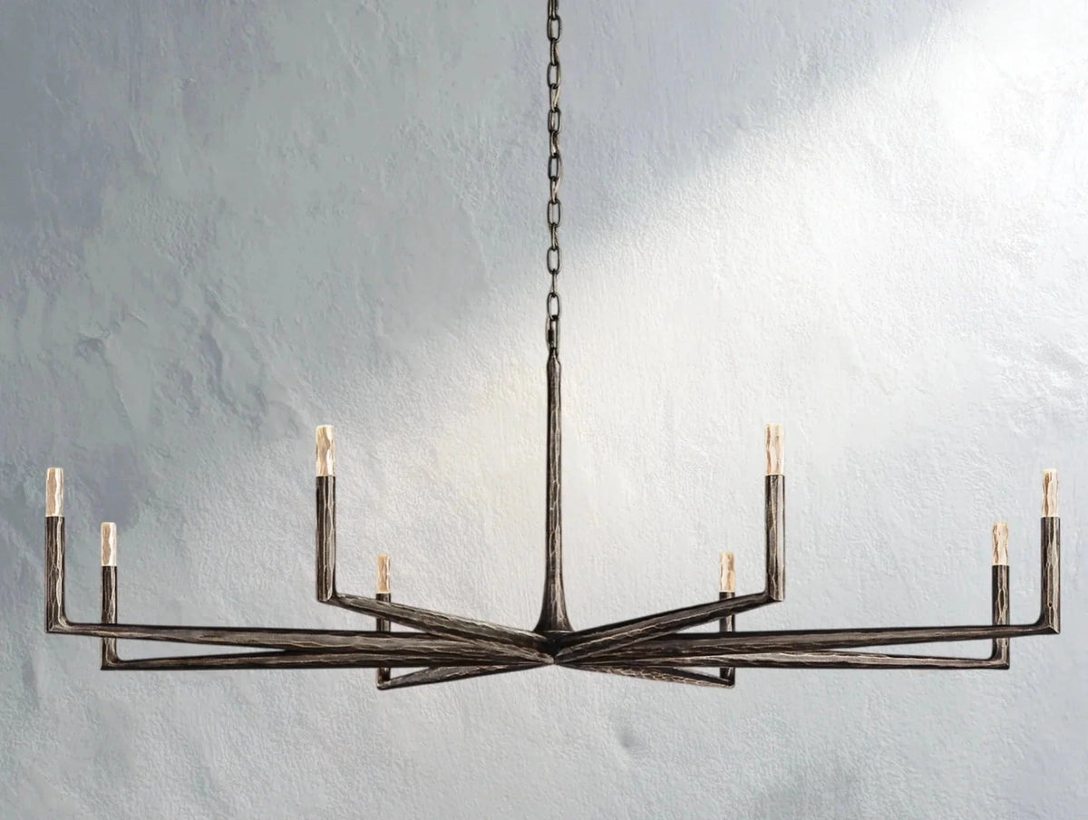 Thadria Round Chandelier - Zelno Lighting