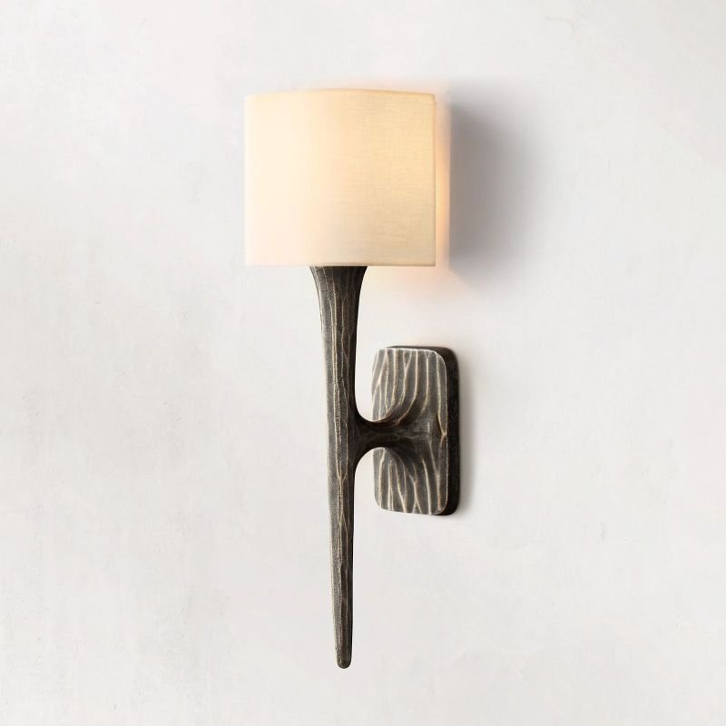 Thadrian Shaded Wall Sconce - Zelno Lighting