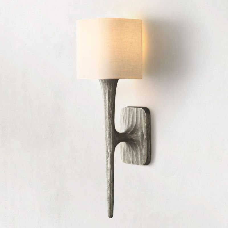 Thadrian Shaded Wall Sconce - Zelno Lighting